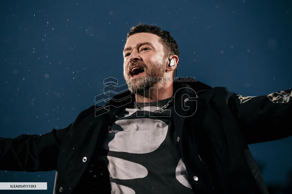 Justin Timberlake concert in Tallinn