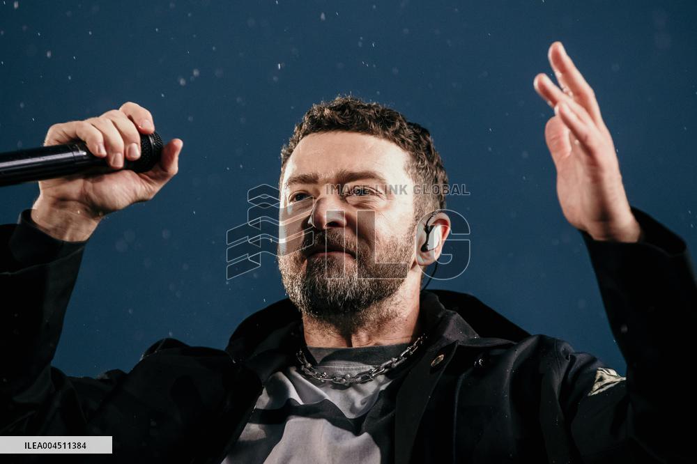 Justin Timberlake concert in Tallinn