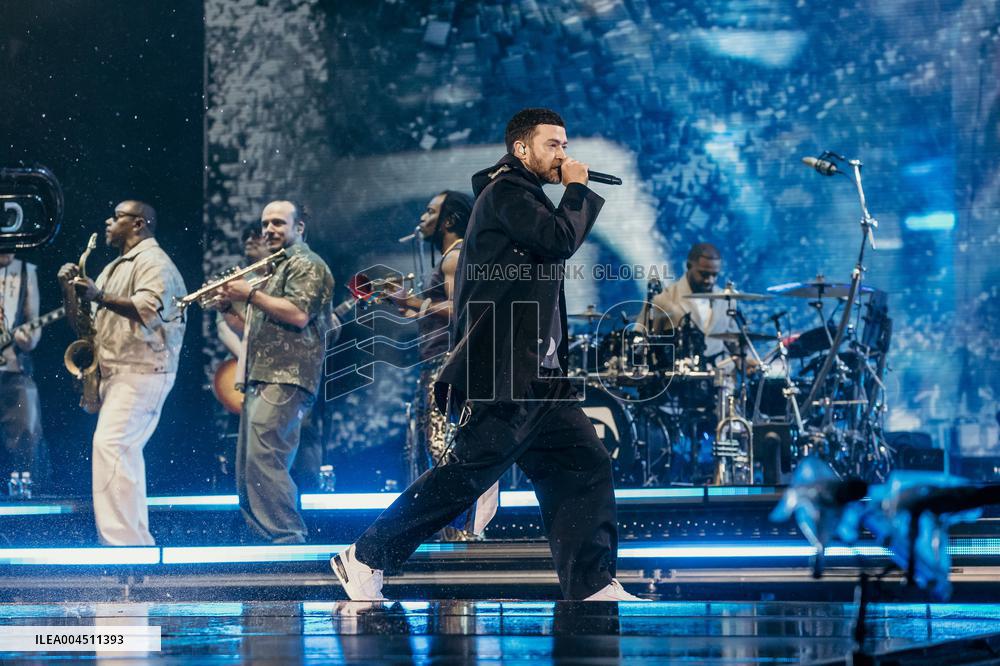 Justin Timberlake concert in Tallinn