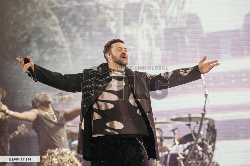 Justin Timberlake concert in Tallinn