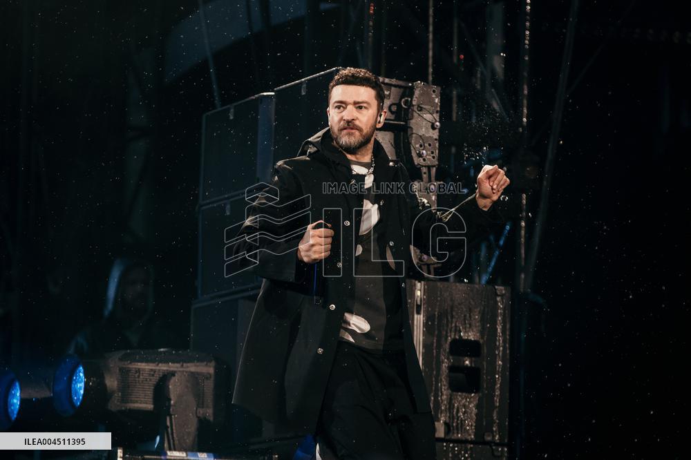 Justin Timberlake concert in Tallinn