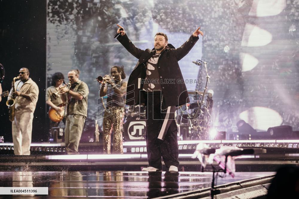 Justin Timberlake concert in Tallinn