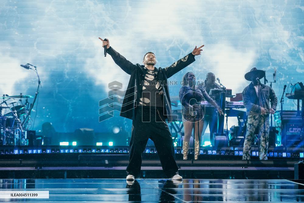 Justin Timberlake concert in Tallinn