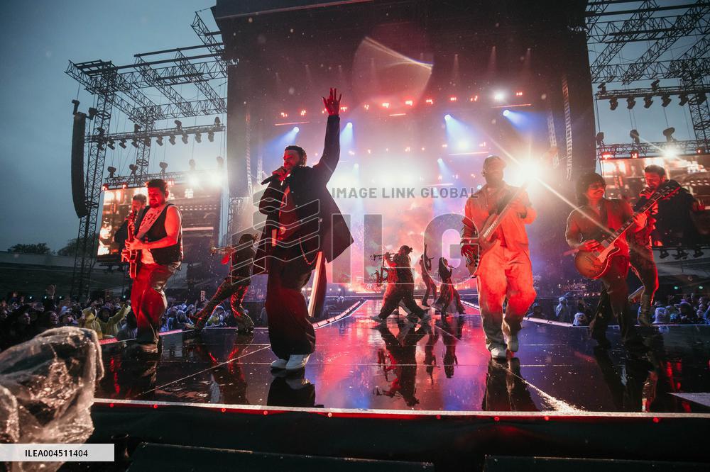 Justin Timberlake concert in Tallinn