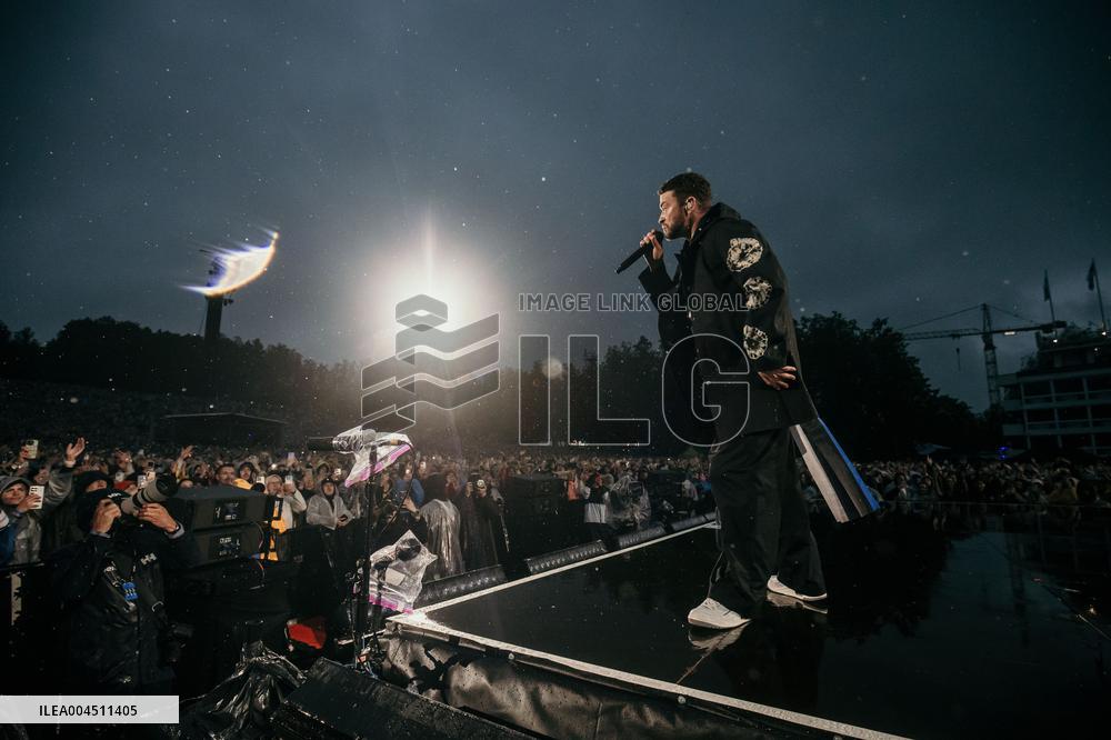 Justin Timberlake concert in Tallinn