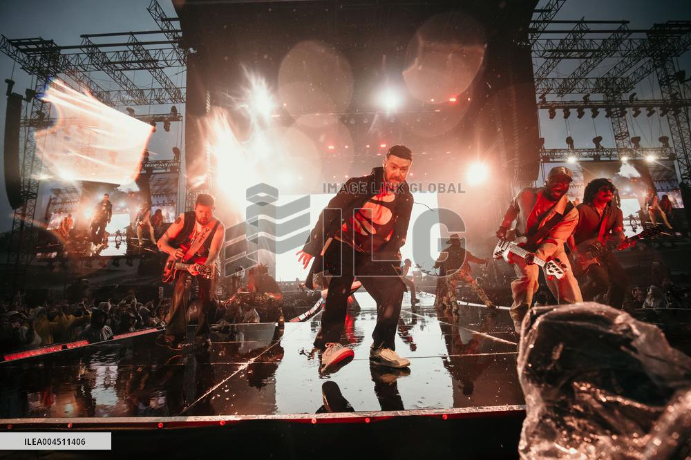 Justin Timberlake concert in Tallinn