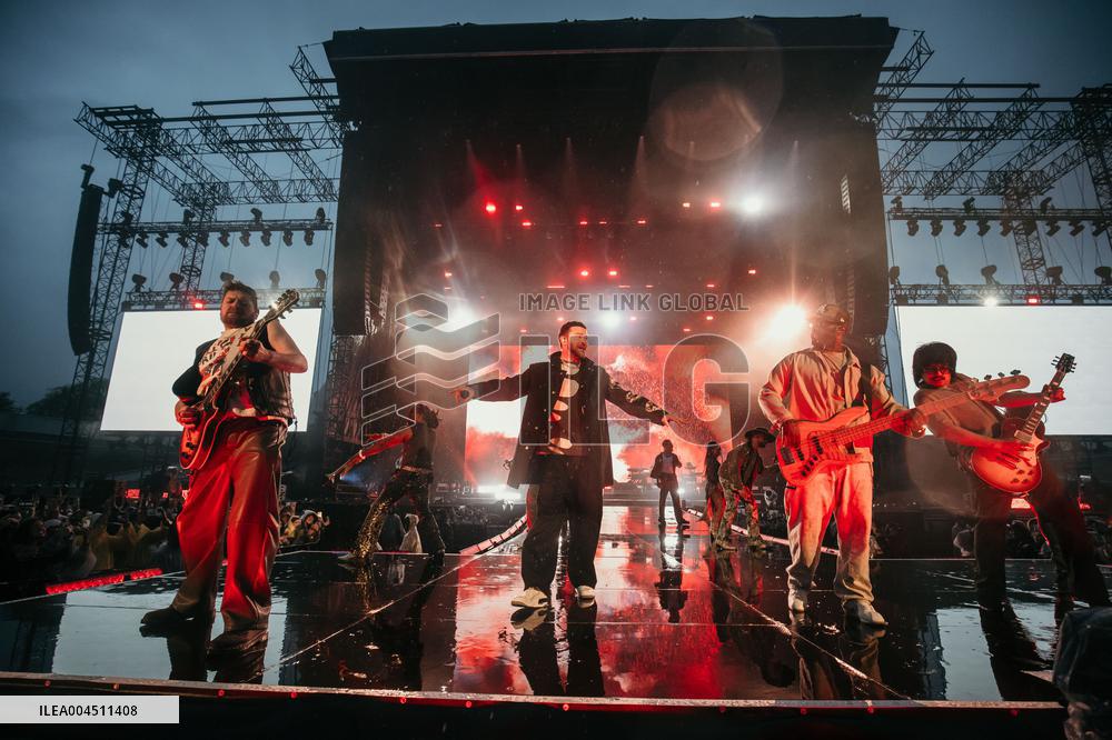 Justin Timberlake concert in Tallinn