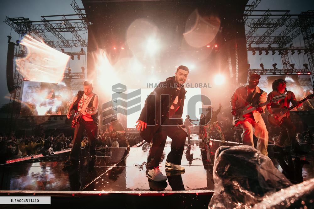 Justin Timberlake concert in Tallinn