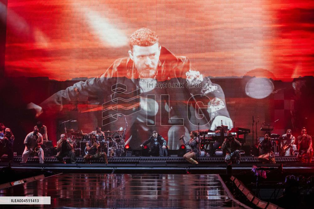 Justin Timberlake concert in Tallinn
