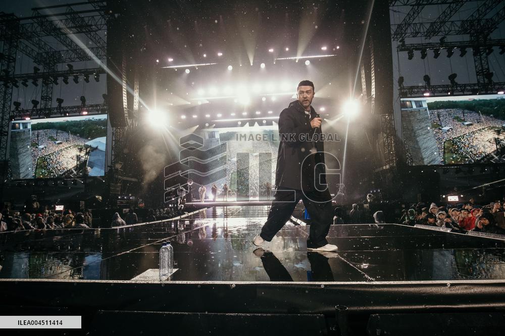 Justin Timberlake concert in Tallinn