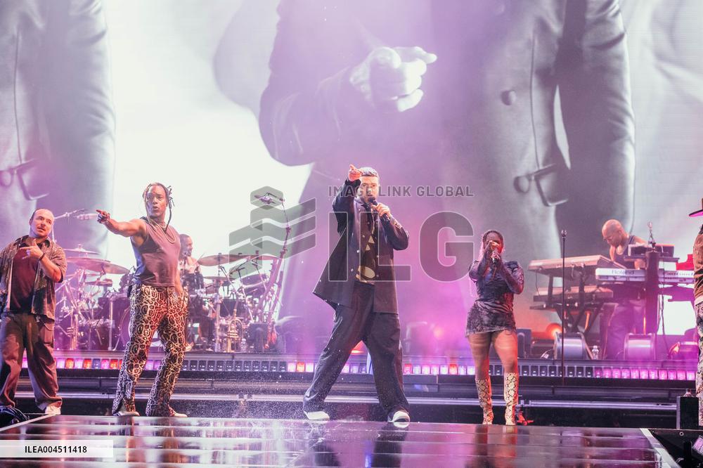 Justin Timberlake concert in Tallinn