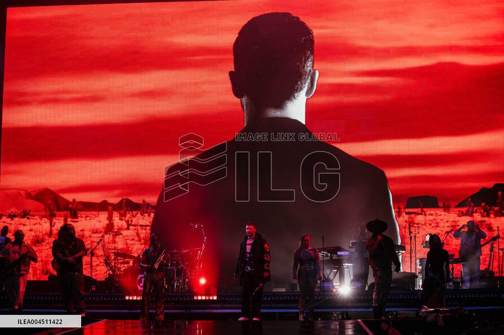 Justin Timberlake concert in Tallinn