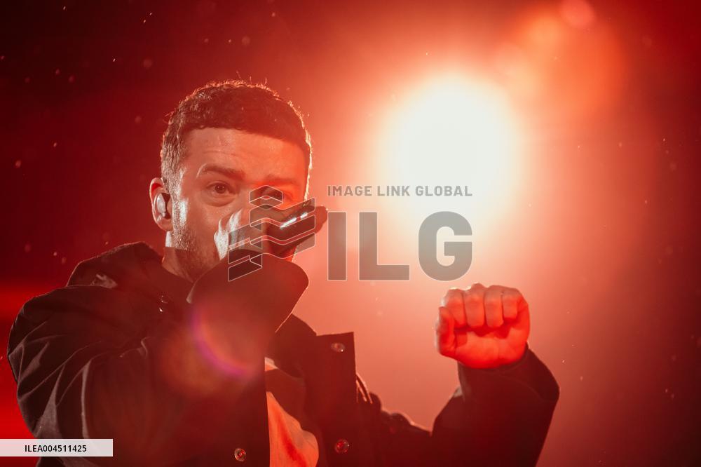 Justin Timberlake concert in Tallinn