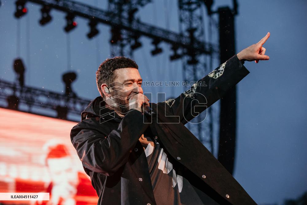 Justin Timberlake concert in Tallinn