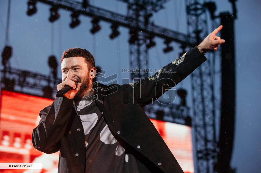 Justin Timberlake concert in Tallinn