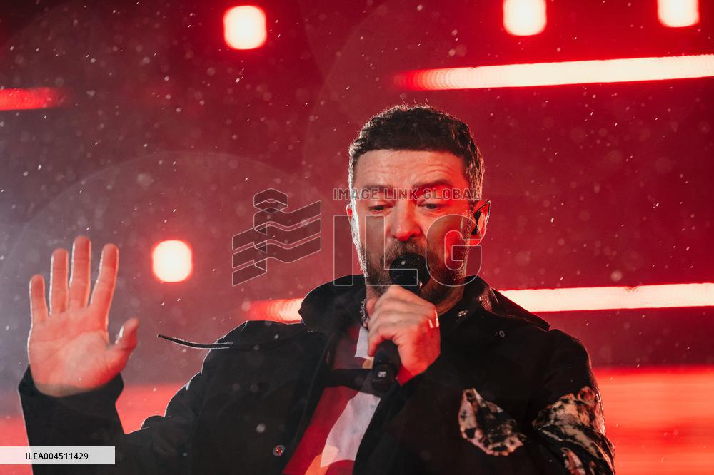 Justin Timberlake concert in Tallinn