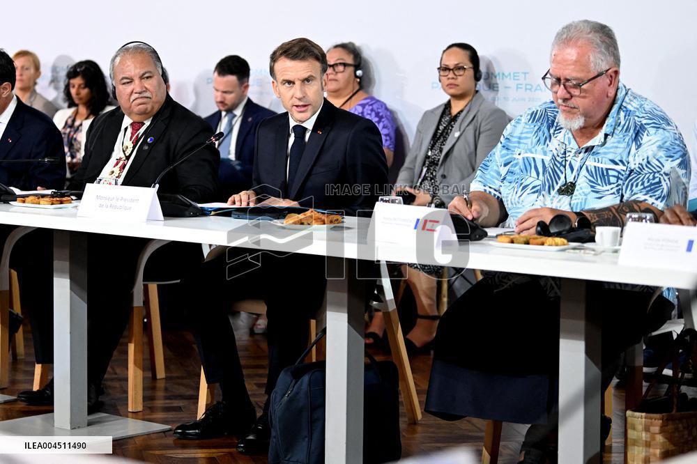 France Summit During UNOC3 - Nice