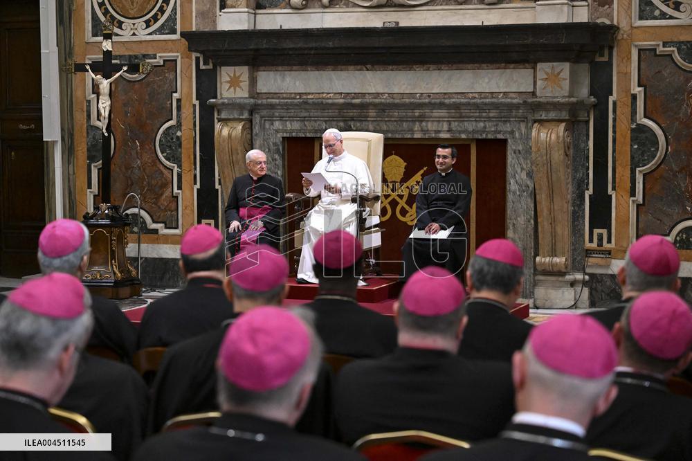 Pope Leo XIV Meets With Holy See’s Diplomatic Corps - Vatican