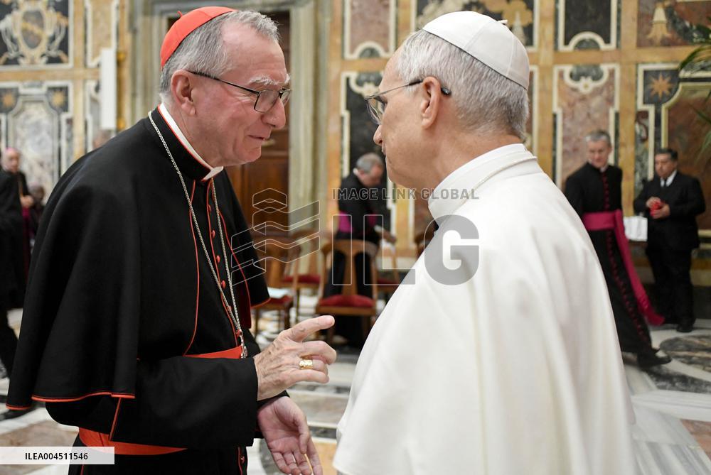 Pope Leo XIV Meets With Holy See’s Diplomatic Corps - Vatican
