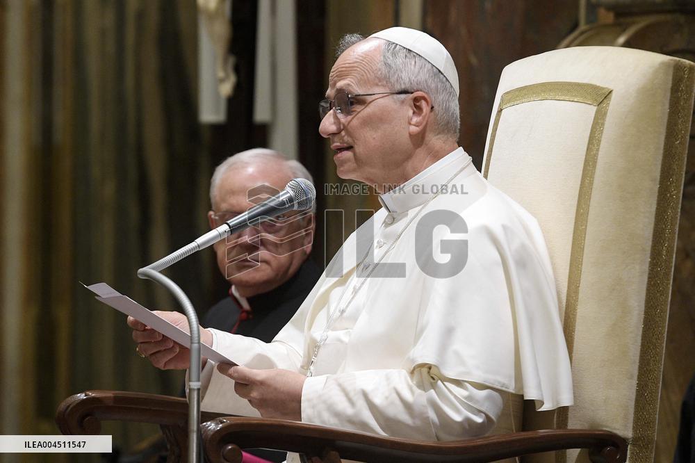 Pope Leo XIV Meets With Holy See’s Diplomatic Corps - Vatican