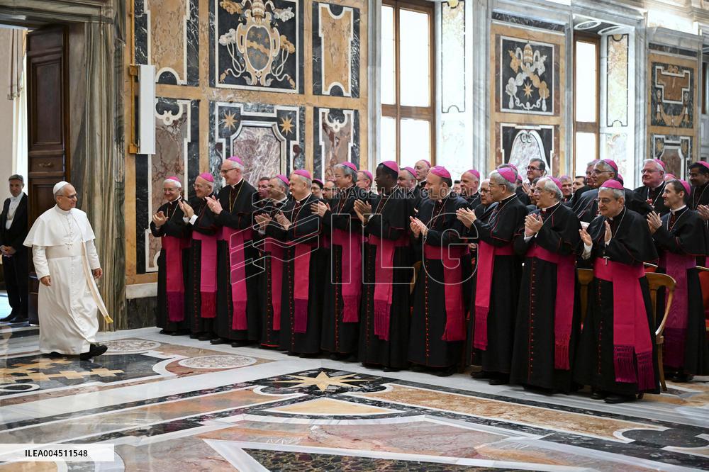 Pope Leo XIV Meets With Holy See’s Diplomatic Corps - Vatican