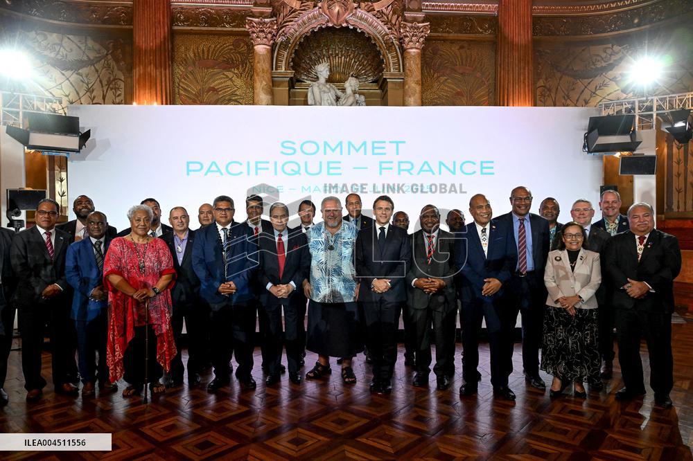 Pacific - France Summit During UNOC3 - Nice