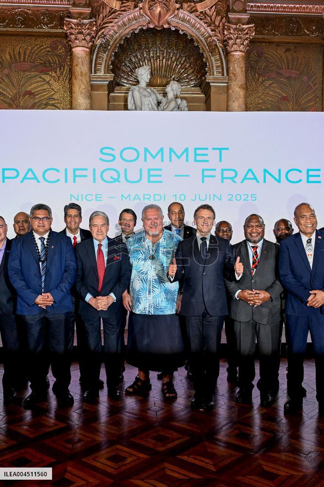 Pacific - France Summit During UNOC3 - Nice