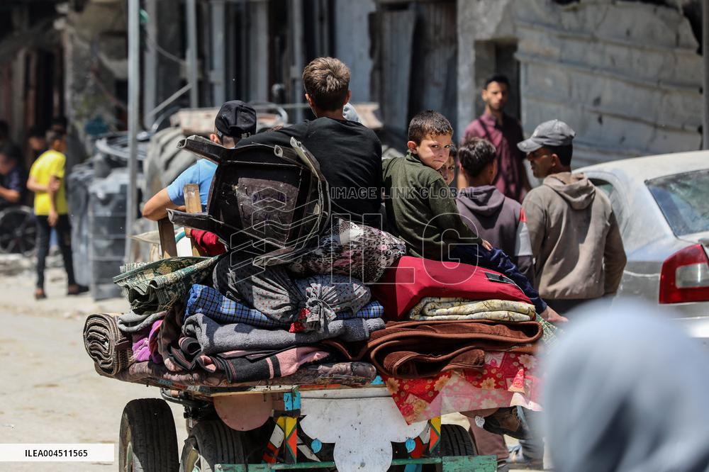 Gaza Strip Evacuation - Palestine