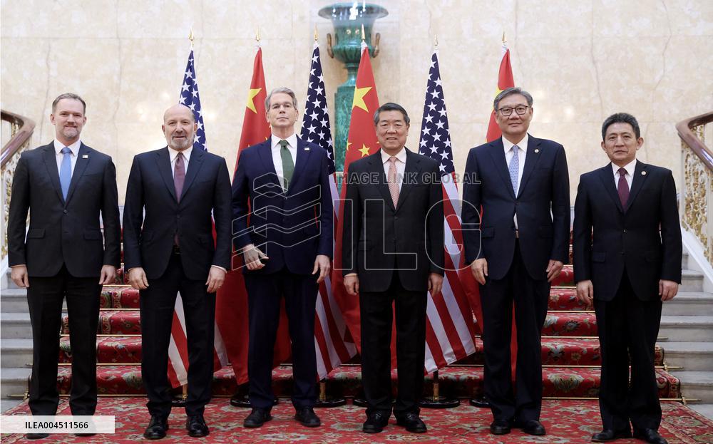 China - U.S. Economic and Trade Meeting - London