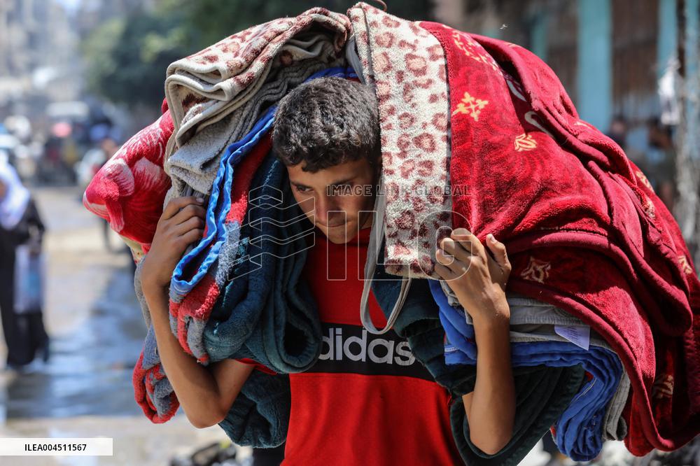 Gaza Strip Evacuation - Palestine