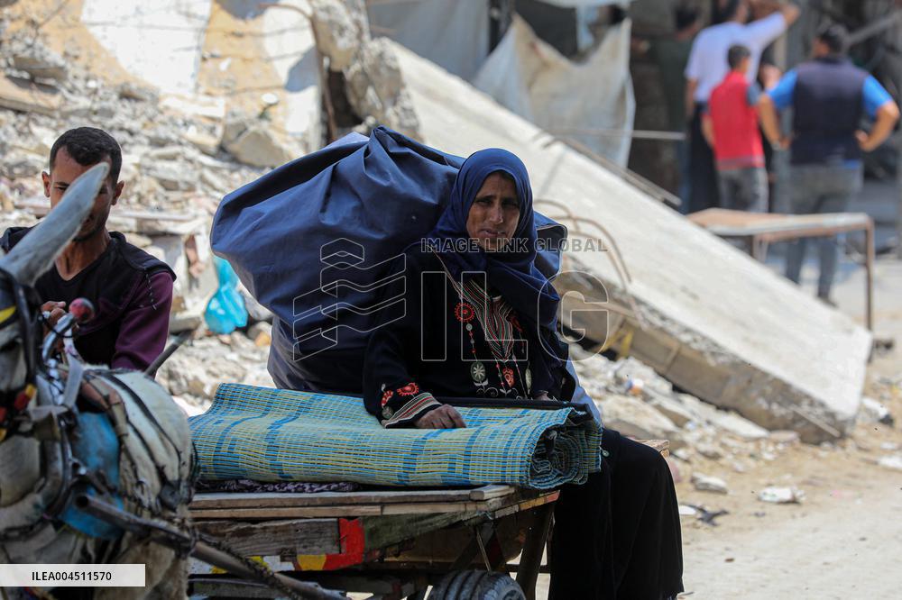 Gaza Strip Evacuation - Palestine