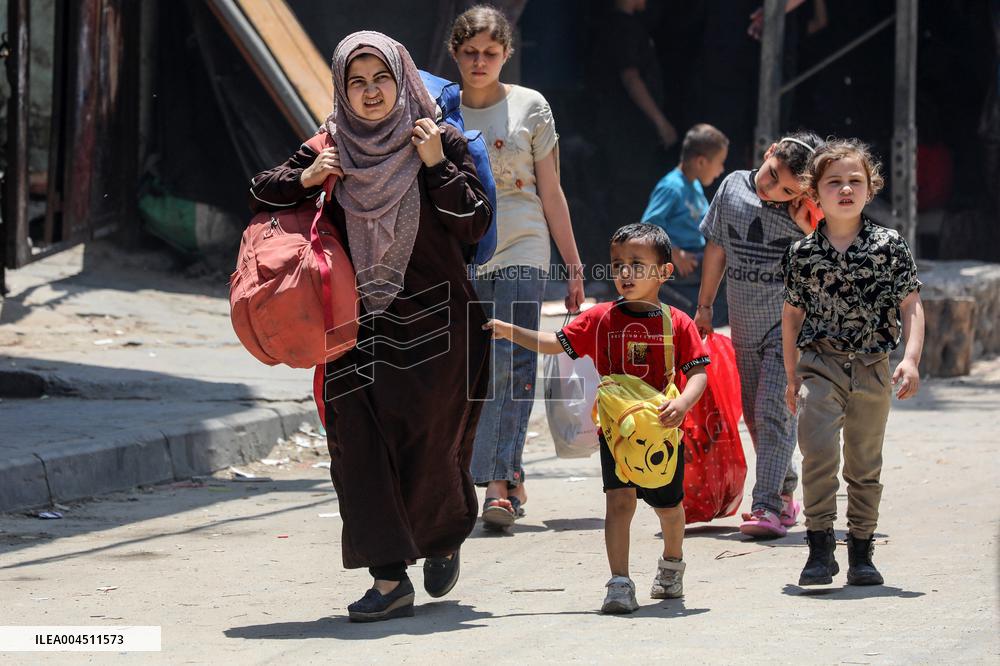 Gaza Strip Evacuation - Palestine