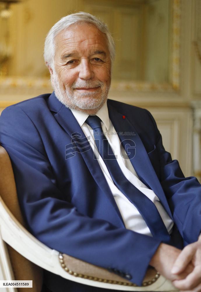 Francois Rebsamen At His Office - Paris