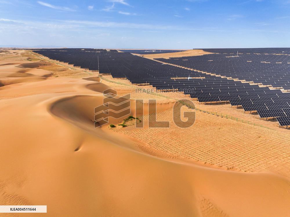 Inner Mongolia Deserts Photovoltaic Projects - China