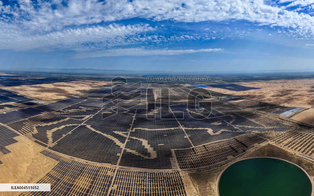Inner Mongolia Deserts Photovoltaic Projects - China