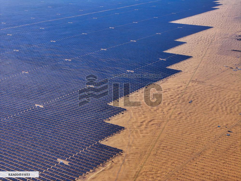 Inner Mongolia Deserts Photovoltaic Projects - China