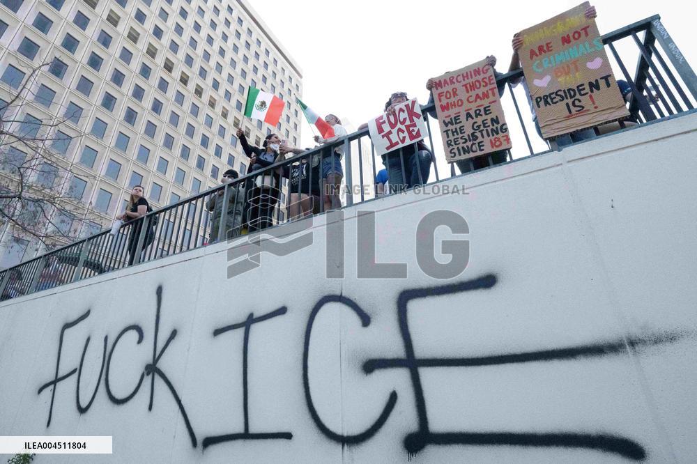 Los Angeles Demostrations on June 8 - LA