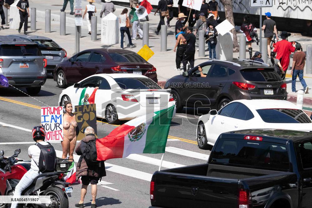 Los Angeles Demostrations on June 8 - LA