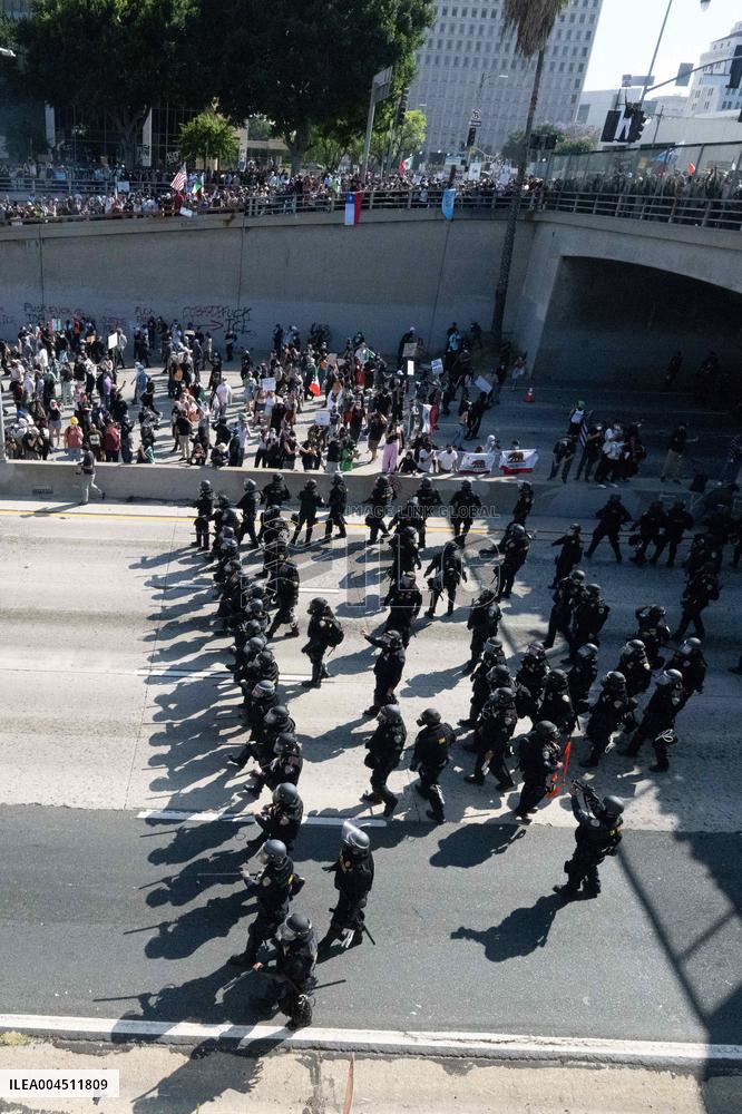 Los Angeles Demostrations on June 8 - LA