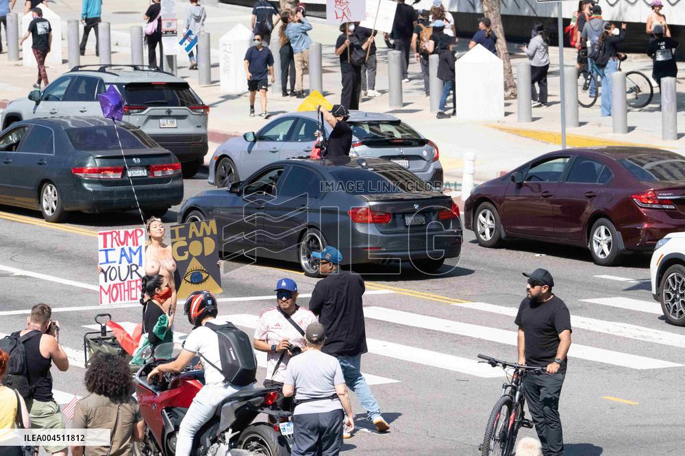 Los Angeles Demostrations on June 8 - LA