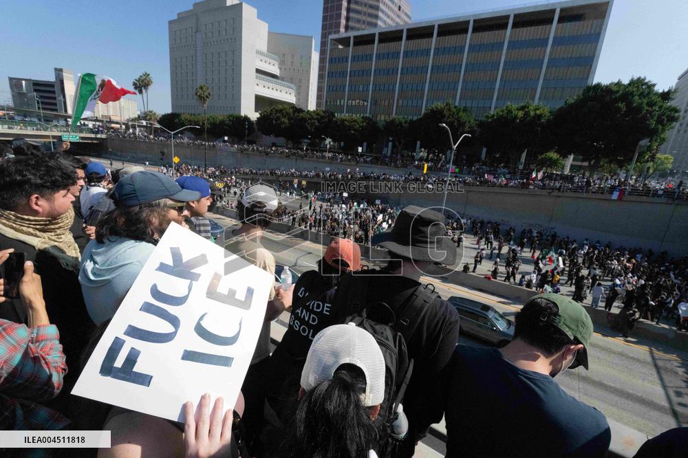 Los Angeles Demostrations on June 8 - LA