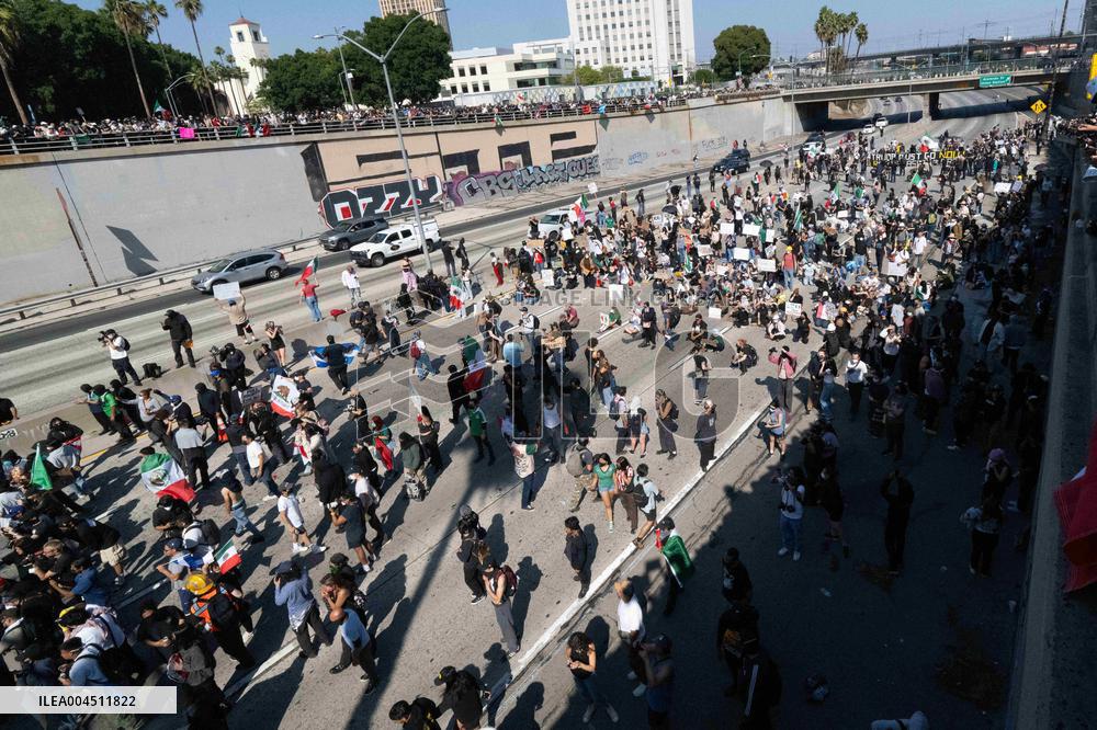 Los Angeles Demostrations on June 8 - LA