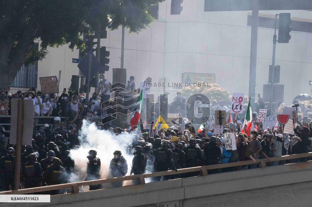 Los Angeles Demostrations on June 8 - LA