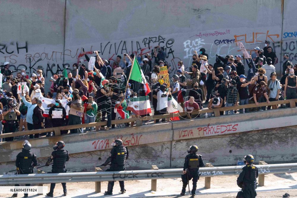 Los Angeles Demostrations on June 8 - LA