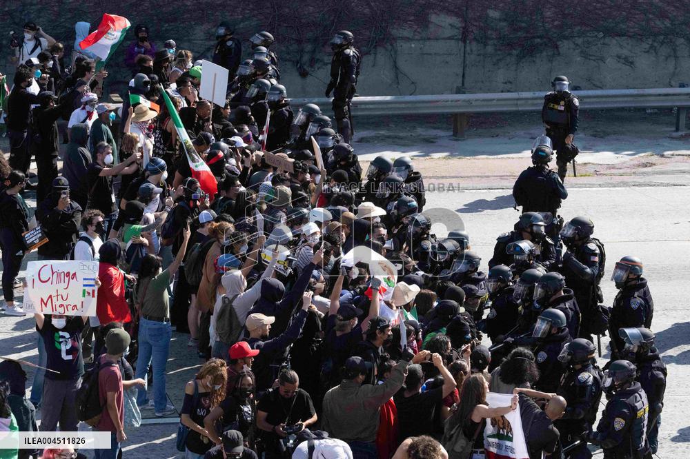 Los Angeles Demostrations on June 8 - LA