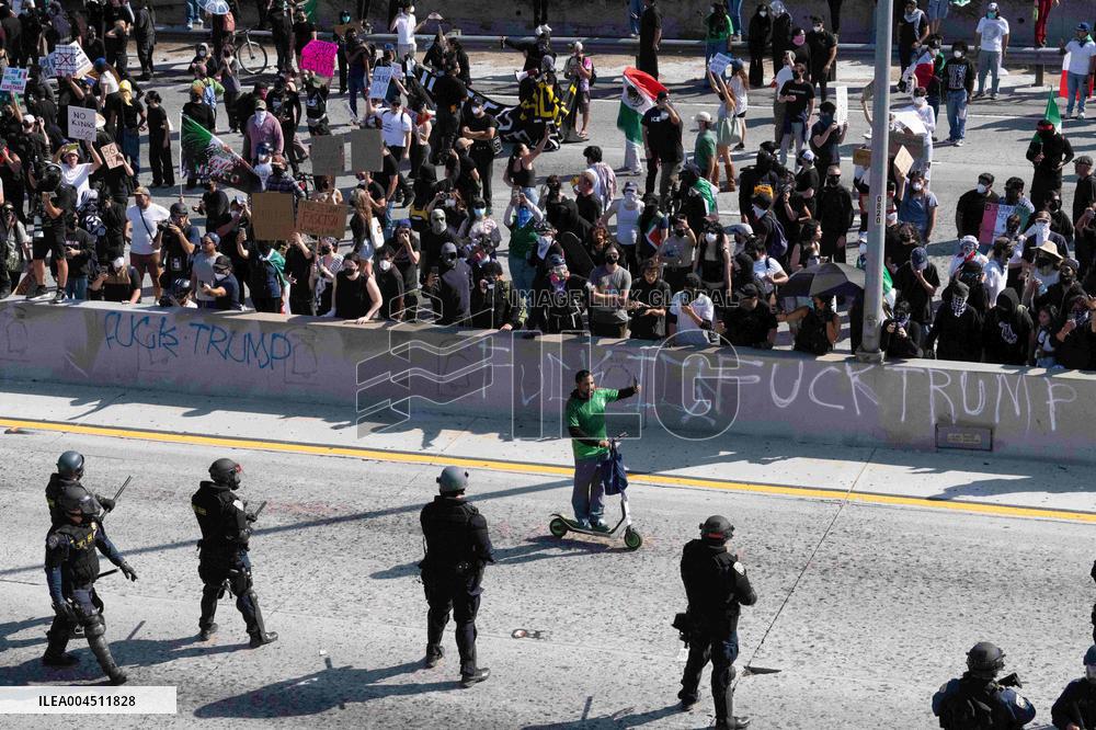 Los Angeles Demostrations on June 8 - LA