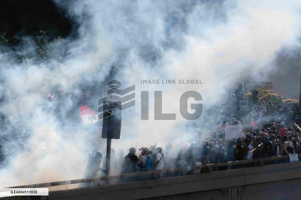 Los Angeles Demostrations on June 8 - LA