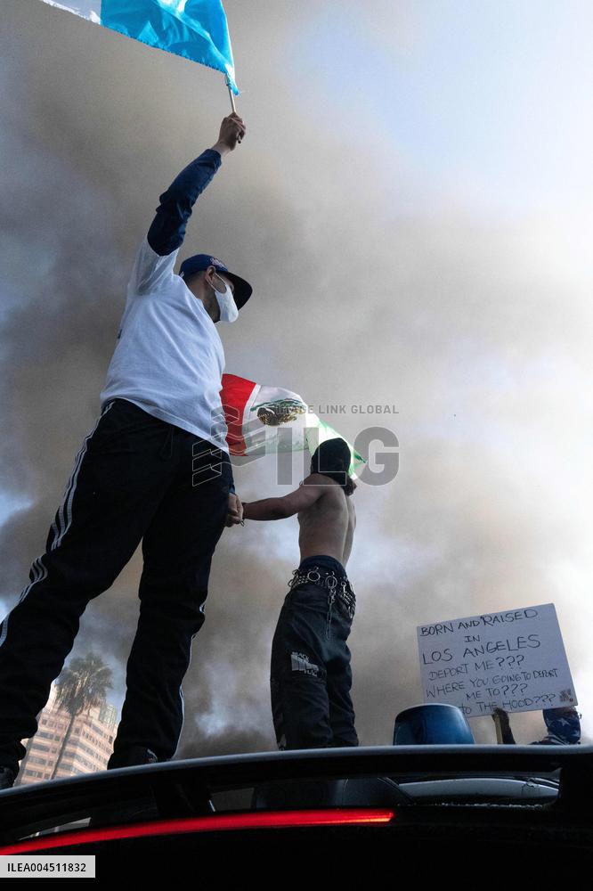 Los Angeles Demostrations on June 8 - LA