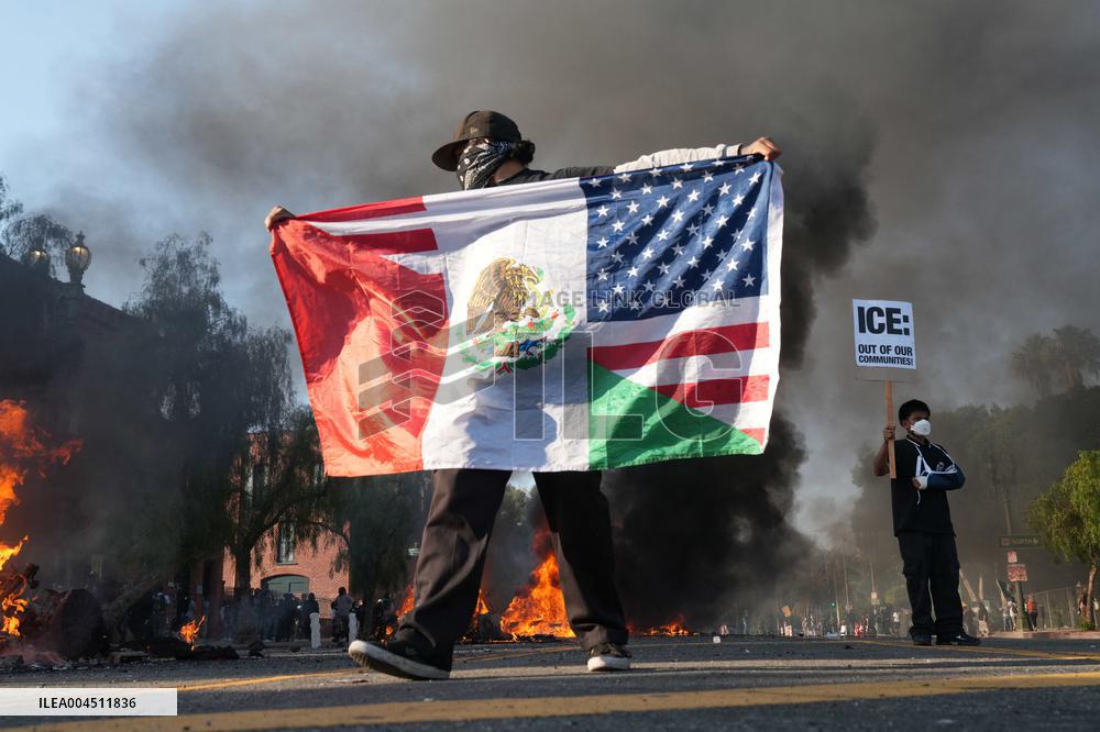 Los Angeles Demostrations on June 8 - LA