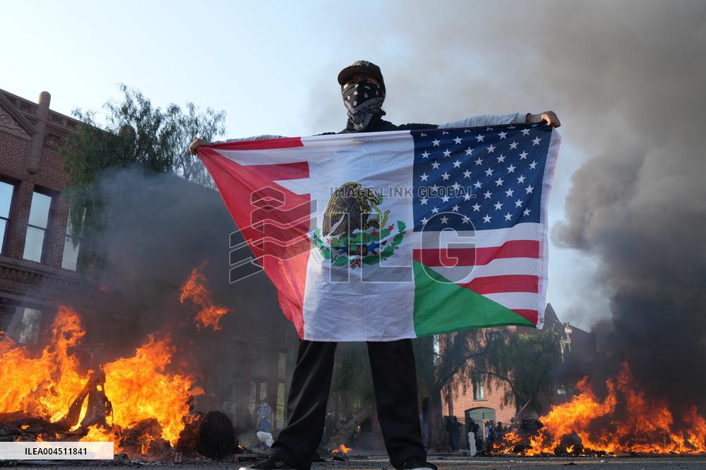 Los Angeles Demostrations on June 8 - LA
